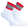 SneakFreaxx Chaussettes basses SNEAKS HORNY SHORT Blanches